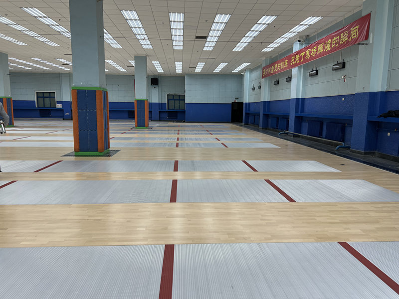 取り外し可能なバスケットボール場用耐摩耗性スポーツフロアリング 取り外し可能なバスケットボール場用耐摩耗性スポーツフロアリング