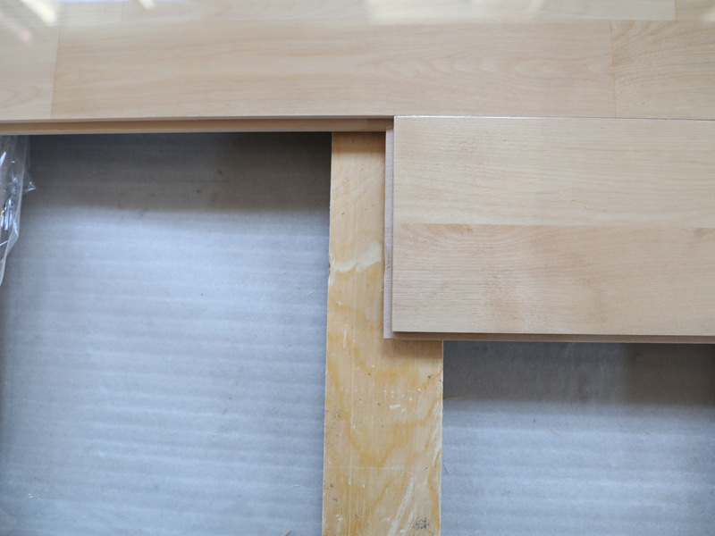 バスケットボール館の木製床 バスケットボール館の木製床