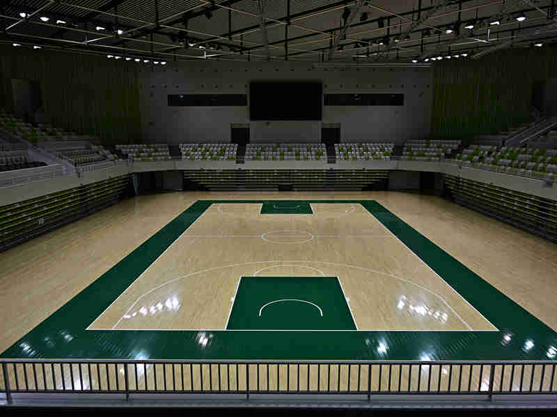 バスケットボールの床の骨組み バスケットボールの床の骨組み