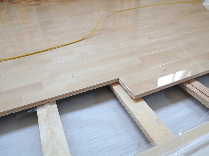 室内バスケットボールのフロアー 室内バスケットボールのフロアー