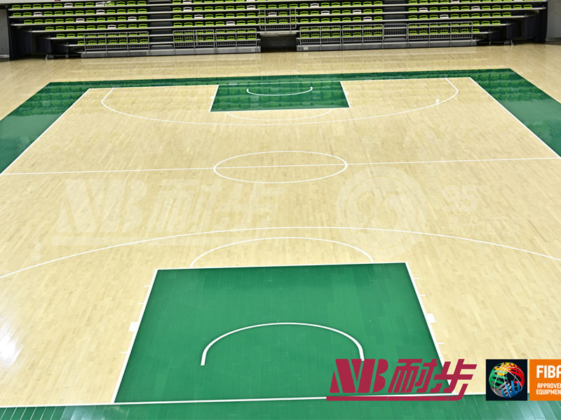 バスケットボール場の床の引っ張り抜け止め地錨